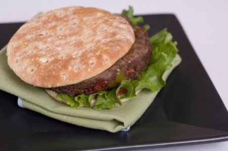 black bean burger