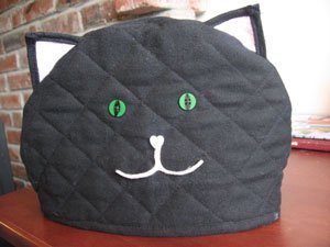 Cat teapot cozy.