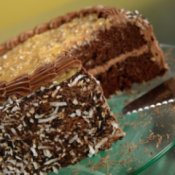 German chocolate cake