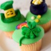 St. Patrick's day cupcakes.