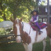 Horse Riding Lessons (Pelican Rapids, MN) - a young girl on horseback