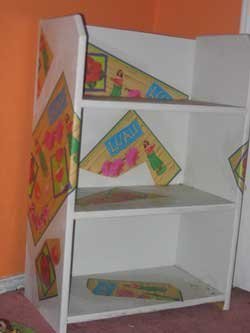 Modge Podge Designer Shelves