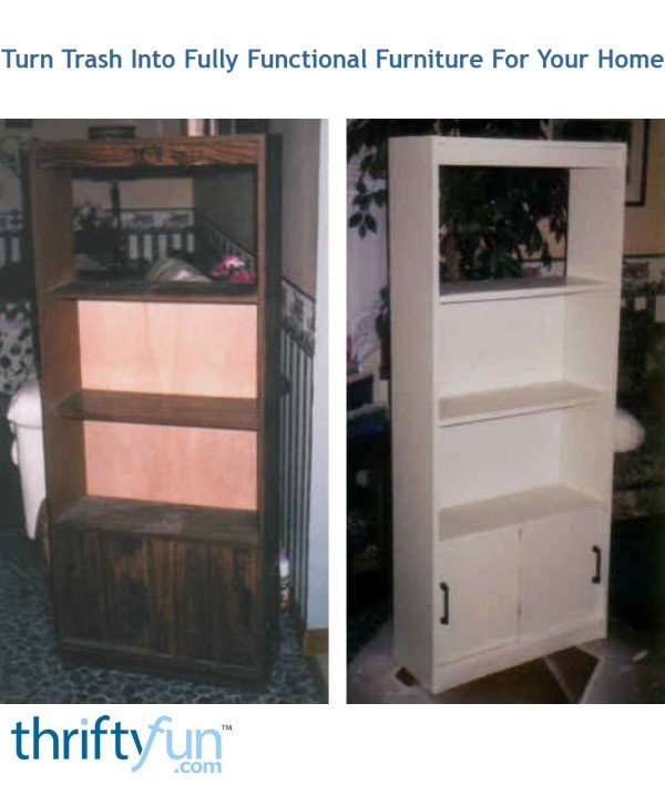 Turn Trash Into Fully Functional Furniture For Your Home ThriftyFun