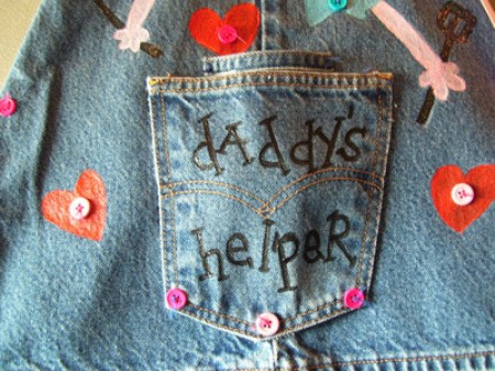 Denim Apron Pocket