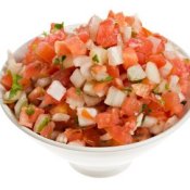 Pico de Gallo salsa.