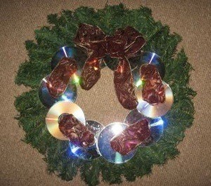 CD Wreath