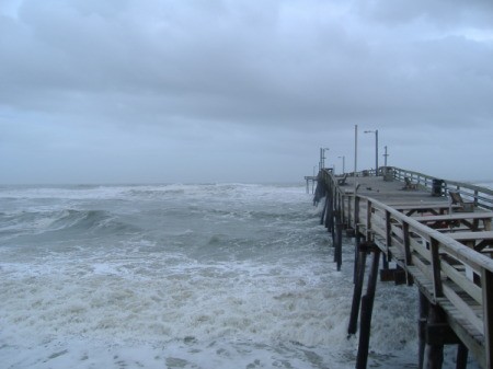 A Stormy Day in Outer Banks North Carolina