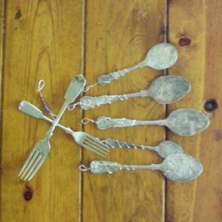 Silver Spoon Windchimes Supplies