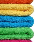 Stack of Colored Towels