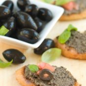 Olive tapenade.