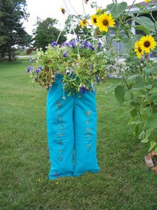 Blooming pants.