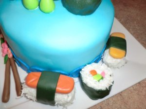 Sushi Cake side view2