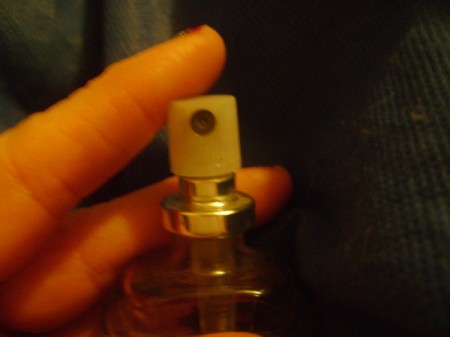 Save Spray Tops From Empty Bottles of Perfume