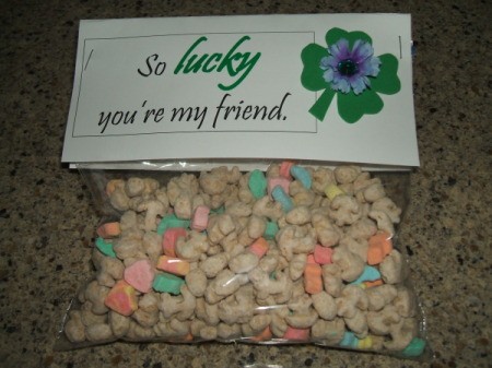 St. Patrick's Day Lucky Charms Gift