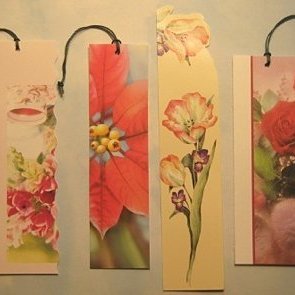 Bookmarks From Recycled Cards | ThriftyFun