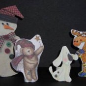 Greeting Card Finger Puppets