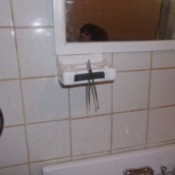 tweezers on a magnet