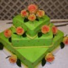 Lime Green Wedding Cake