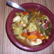 Tortellini Minestrone Soup