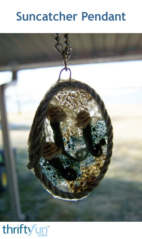 Suncatcher Pendant ThriftyFun