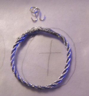 Sun Catcher Pendant - wire pieces