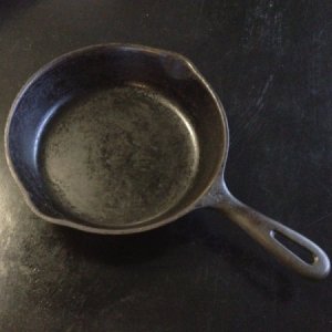 Seasoned Cast Iron Pan