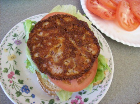 Vegetarian Bacon Sandwich