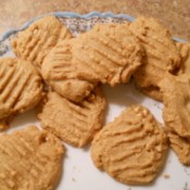 Honey Peanut Butter Cookies