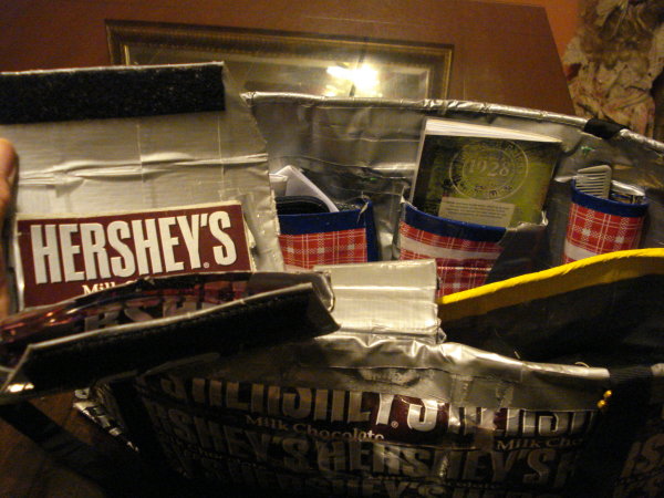 Hershey Bar Wrapper Purse