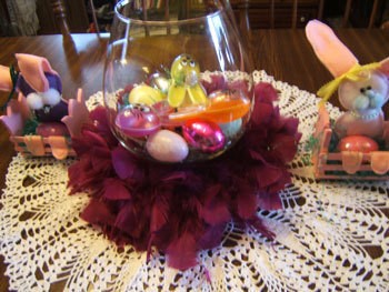 easter centerpiece