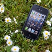 Keeping Track Of Your Cell Phone, Lost iPhone in Grass