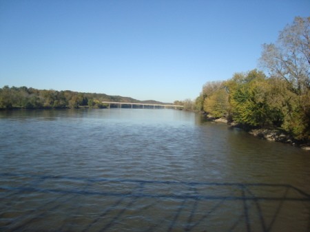 A view of the Des Moines River (Bentonsport, IA)