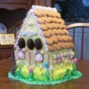 Side view of bunny house.