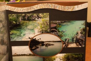 Xel Ha Scrapbook Page