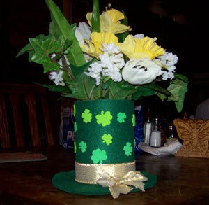 Leprechaun Hat Centerpiece