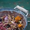 Adding Scent to Old Potpourri, Dried Flowers in Container