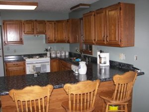 painting a countertop