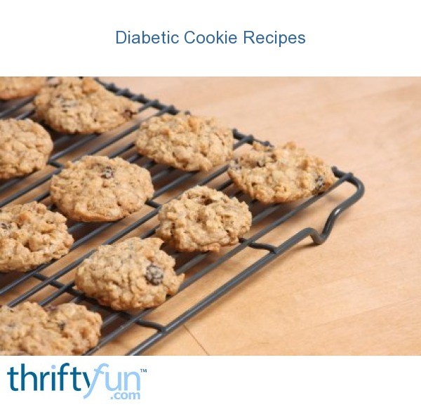 Diabetic Cookie Recipes Thriftyfun