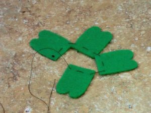 Felt Shamrock 6
