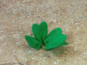 Felt Shamrock 7