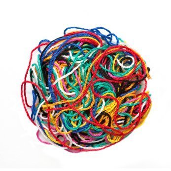 tangled yarn