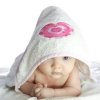 Baby in Hooded Bath Towel