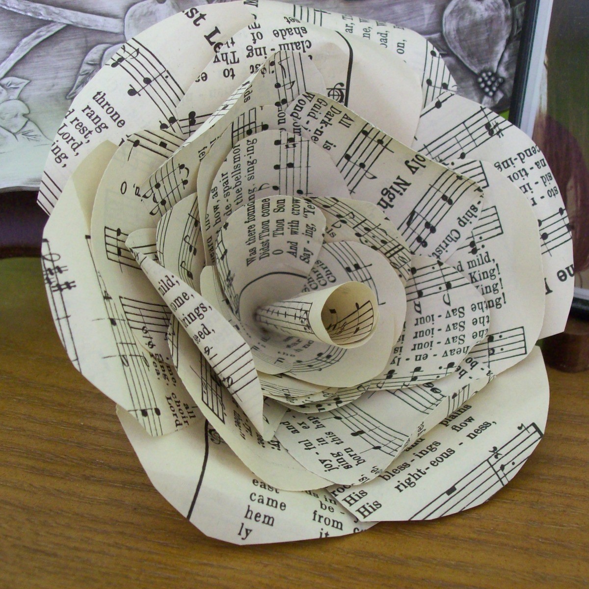 paper-flowers-from-old-books-thriftyfun