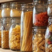 Pasta in Glass Jars