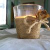 Votive Wrapped in Twine
