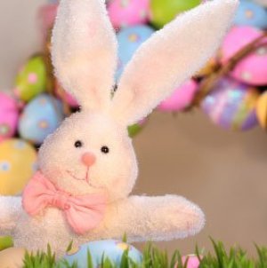 Stuffed Easter Bunny