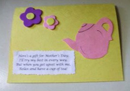 Mother's Day Teapot Card