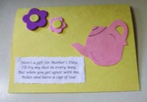 Mother's Day Teapot Card