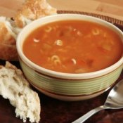 Bowl of Soup With Bread