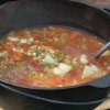 Cooking Soup in Dutch Oven